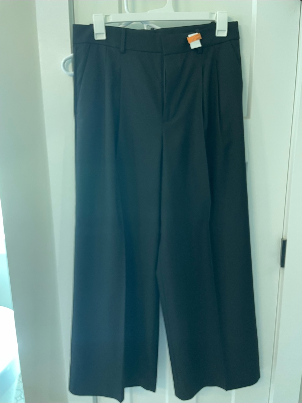 Madewell Black Superwide-Leg Trousers - Picture 2 of 9